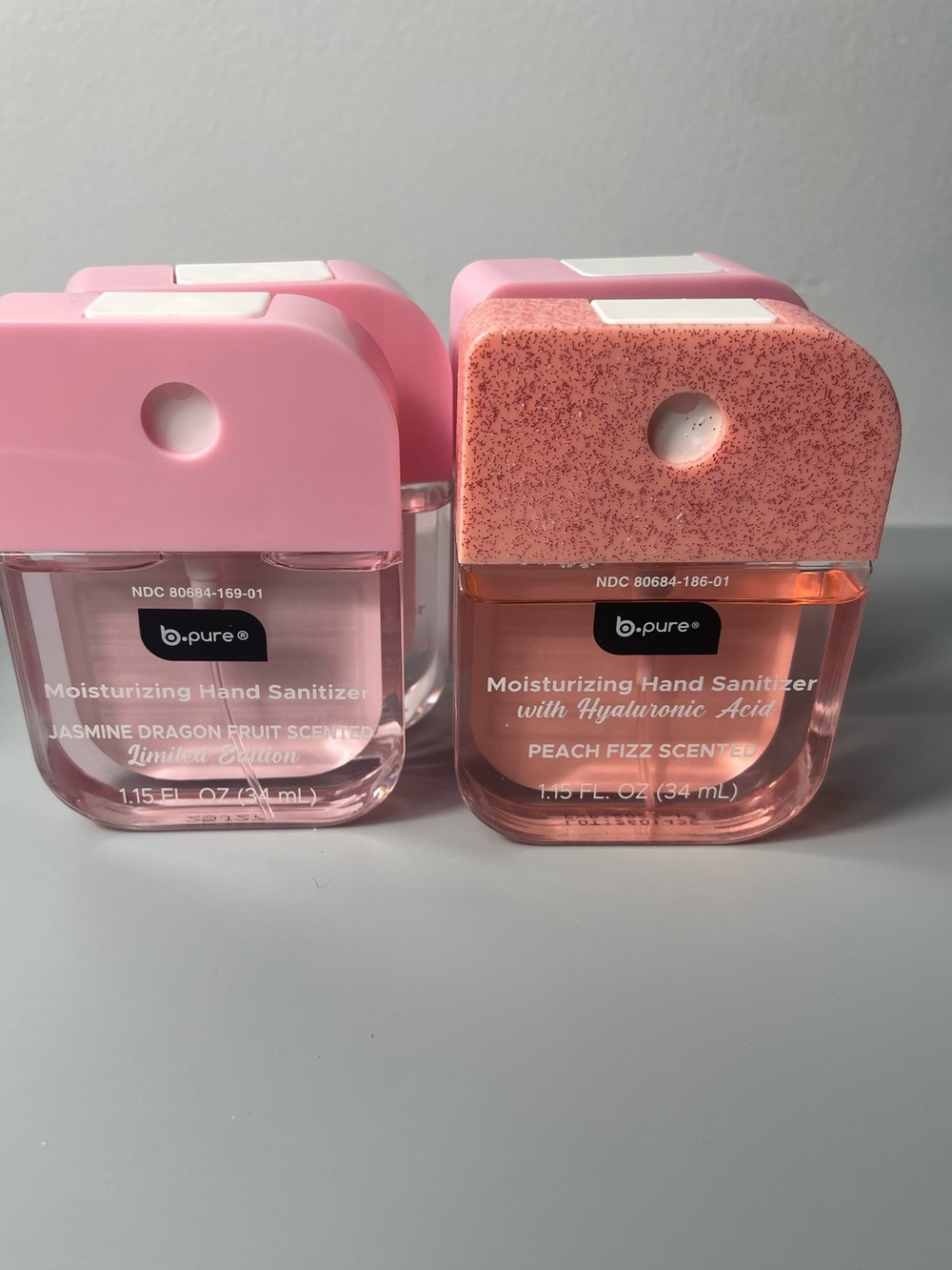 4pc. NEW Hand Sanitizers by b-pure
Ltd.Ed & HA